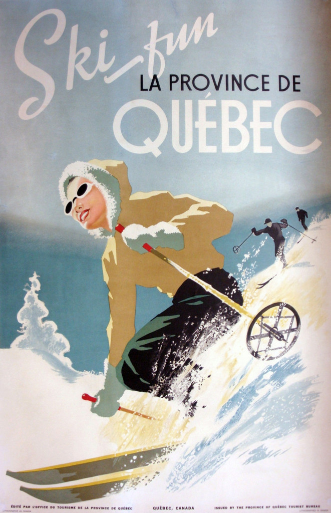 Retro Ski Aesthetics Of Design