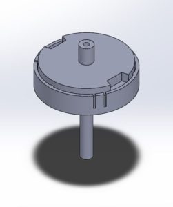 Disc assy iso view