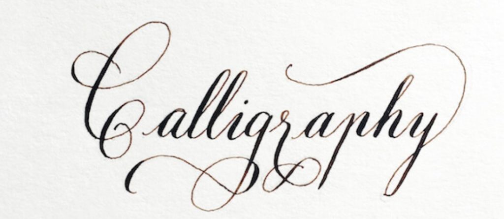 Aesthetics Exploration: Calligraphy – Aesthetics of Design