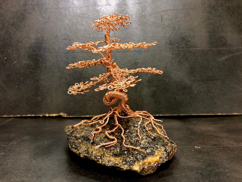 Copper Wired Bonsai