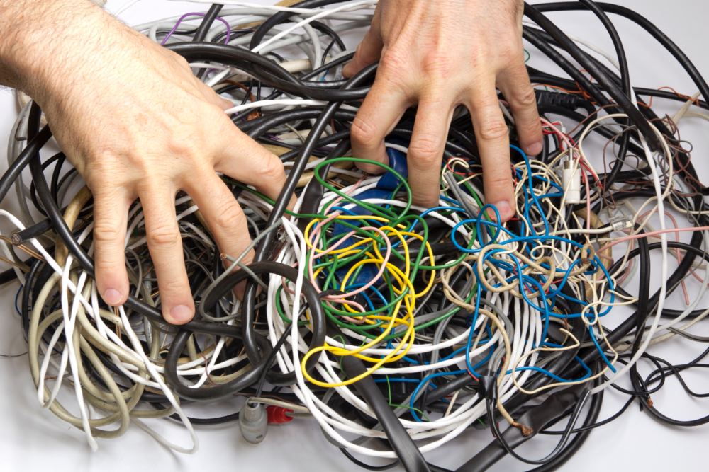 Wire scraps generated from Electronic Waste